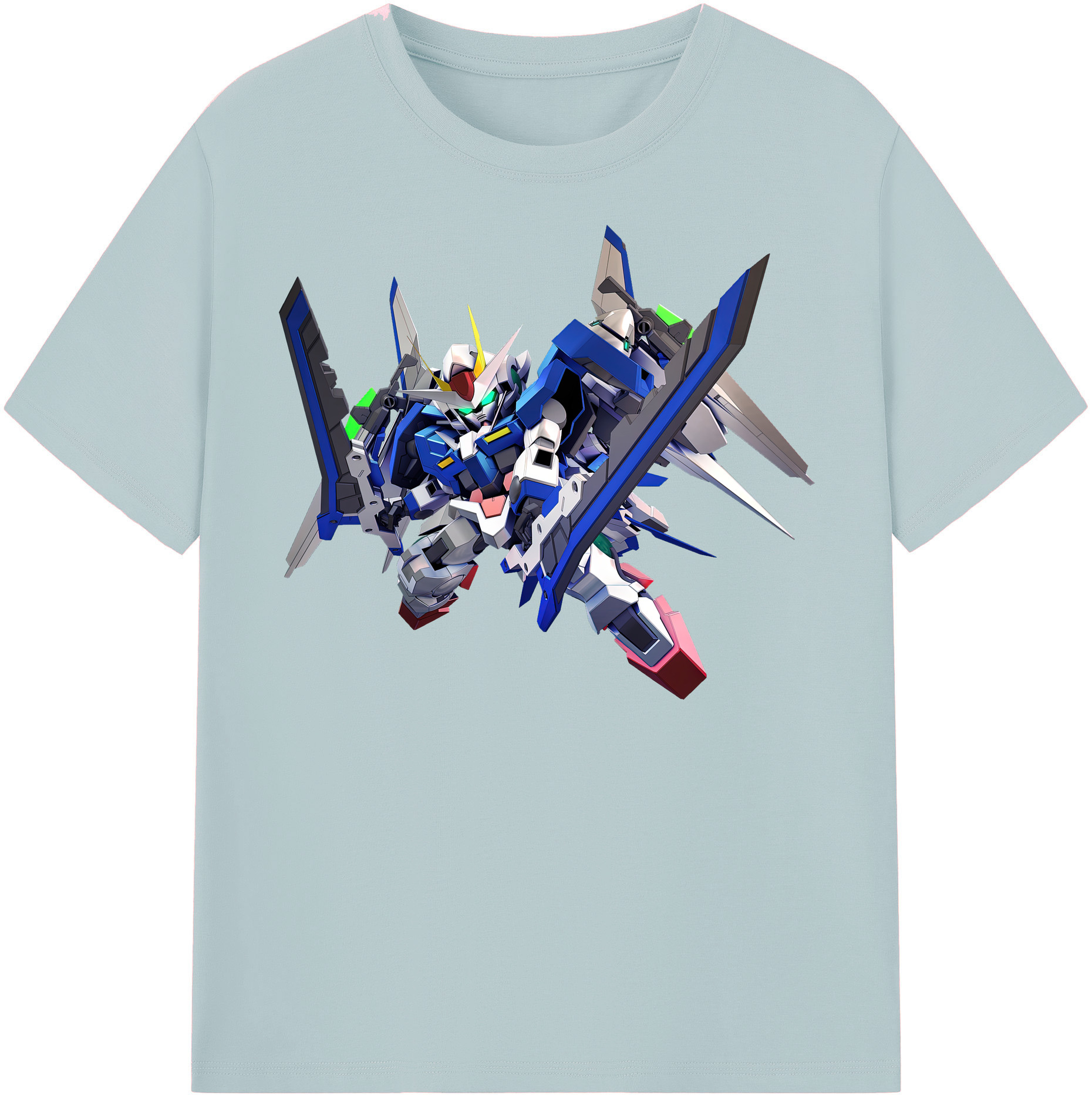 （画像用） 機動戦士ガンダム Mobile Suit Gundam 綿100％半袖Tシャツ（フロントプリント）